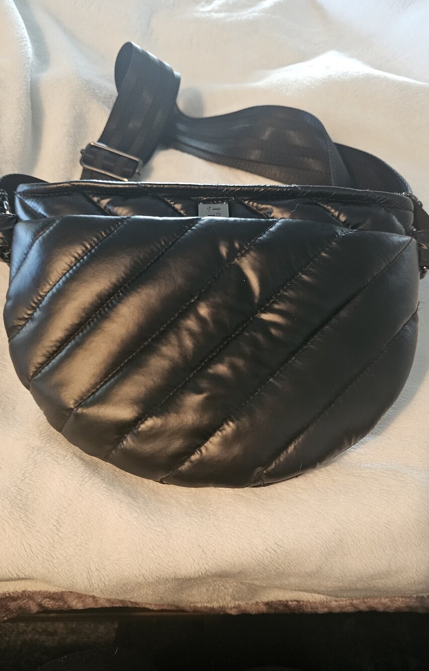 Think Royln Freebird Quilted Cross Body Bag